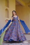 Lucaya Vol 33 By Lucaya Silk Heavy Digital Printed Gown